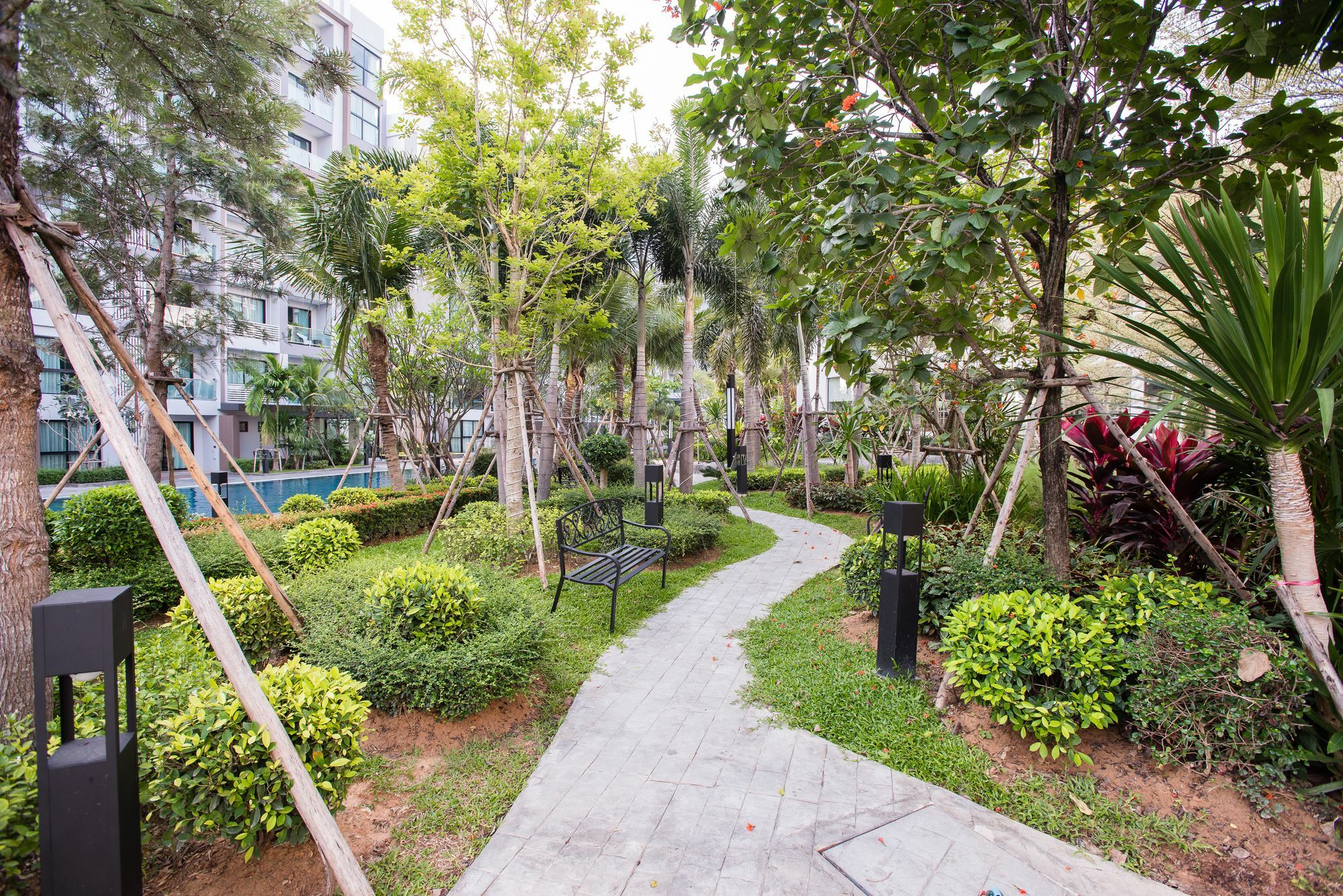 Appartement Dusit Grand Park à Jomtien Beach Extérieur photo